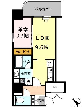 鹿児島県鹿児島市上之園町24-1 間取り