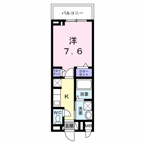 鹿児島県鹿児島市郡元２丁目10-24 間取り