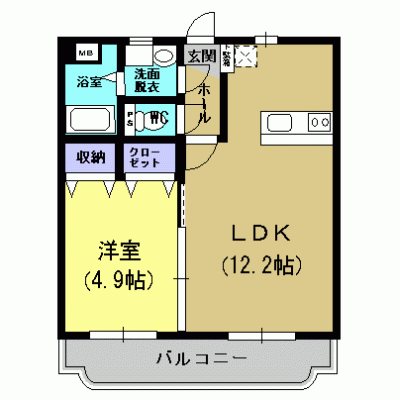 鹿児島県鹿児島市平川町1996-1 間取り