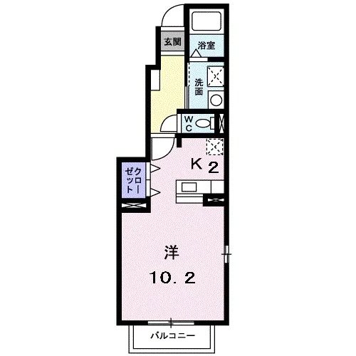 鹿児島県鹿児島市宇宿６丁目24-18 間取り