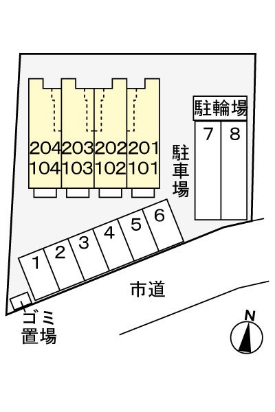 鹿児島県鹿児島市宇宿６丁目24-18 駐車場