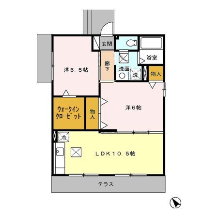 鹿児島県指宿市湊１丁目12-24 間取り