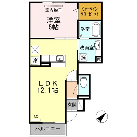 鹿児島県鹿児島市下福元町8901-1 間取り