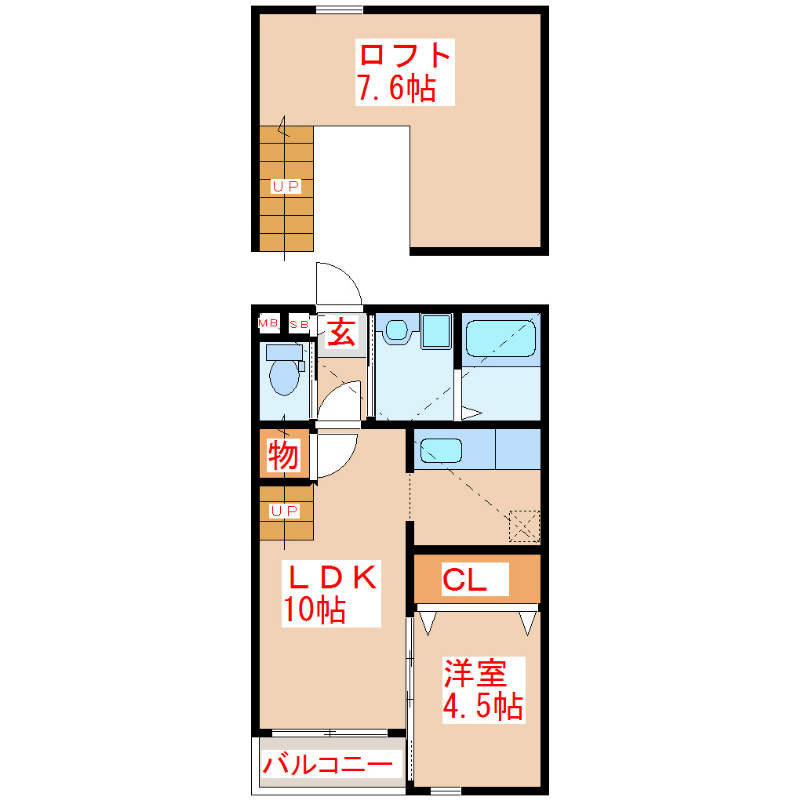 鹿児島県姶良市西餅田3138-16 間取り