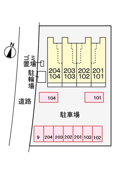 鹿児島県鹿児島市広木２丁目46-18 エントランス