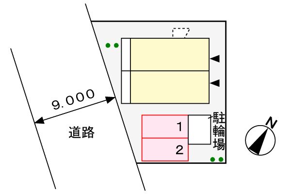 鹿児島県鹿児島市宇宿４丁目 エントランス