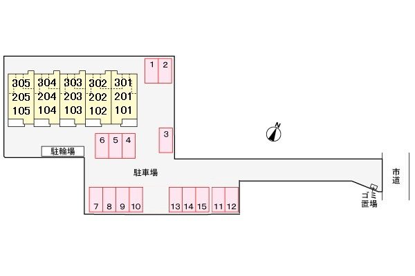 鹿児島県鹿児島市中山町5028-14 エントランス