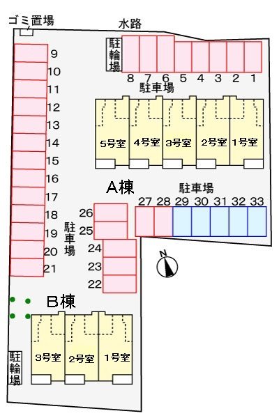 鹿児島県鹿児島市中山２丁目13-41 駐車場