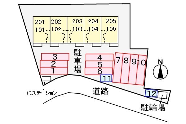 鹿児島県鹿児島市山田町1374-5 エントランス