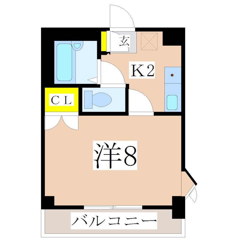 鹿児島県鹿児島市郡元町 間取り