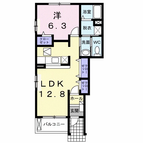 鹿児島県鹿児島市中山町5140-1 間取り