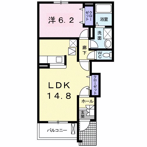 鹿児島県鹿児島市中山町1365-1 間取り