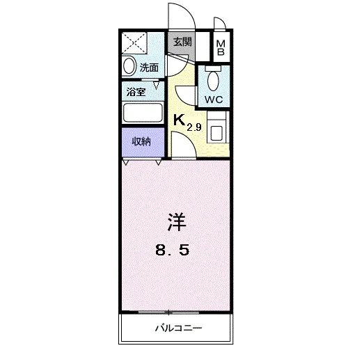 鹿児島県鹿児島市小松原２丁目42-16 間取り