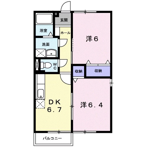 鹿児島県鹿児島市下福元町8700-1 間取り
