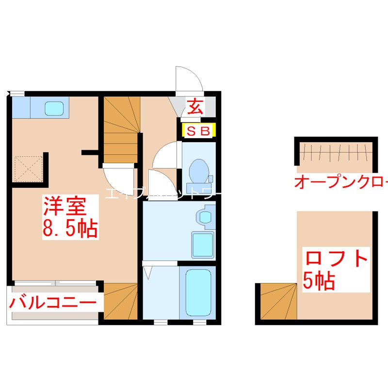 Bears01 間取り