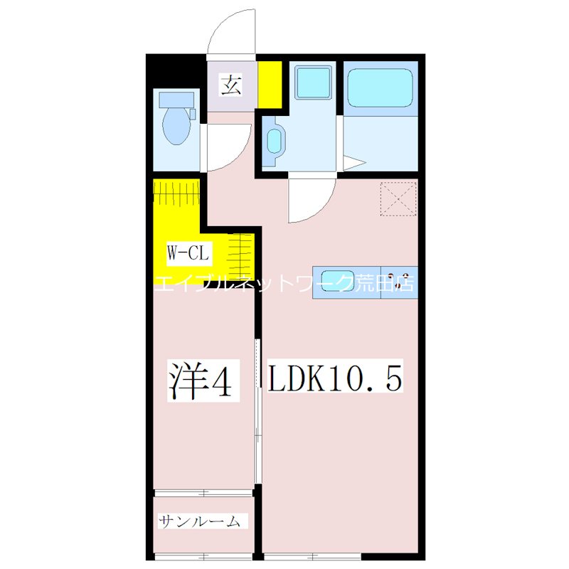 パーチェストーン 間取り