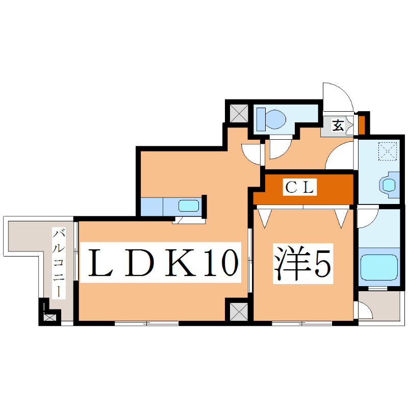鹿児島県鹿児島市西千石町 間取り