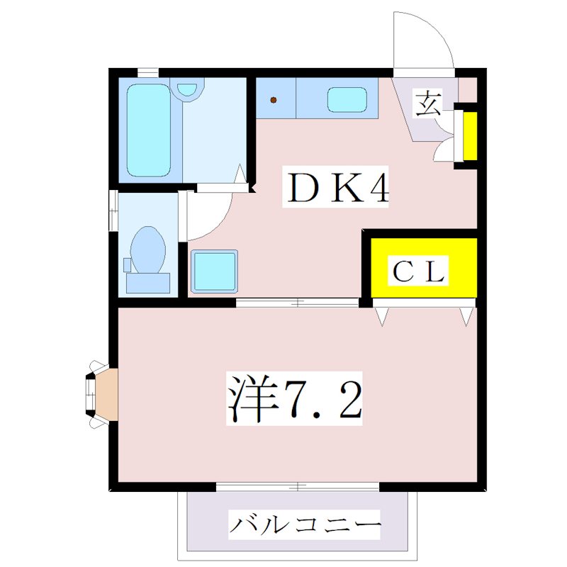 鹿児島県鹿児島市桜ヶ丘５丁目42-3 間取り