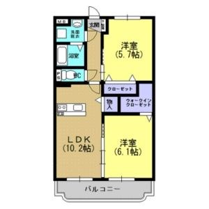 鹿児島県鹿児島市中山町2408-1 間取り