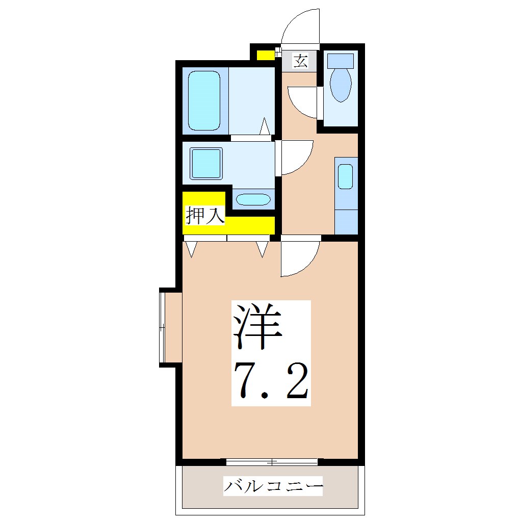 鹿児島県鹿児島市坂之上７丁目40-32 間取り