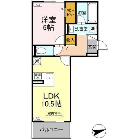 鹿児島県鹿児島市上之園町9番5 間取り