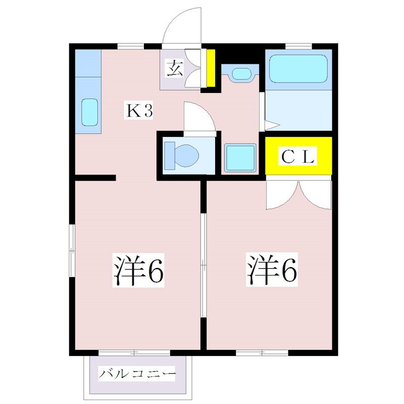 鹿児島県鹿児島市上福元町5798-3 間取り