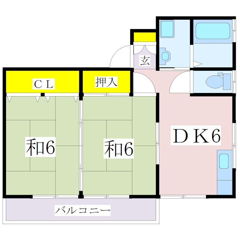 鹿児島県鹿児島市中山町2699-62 間取り