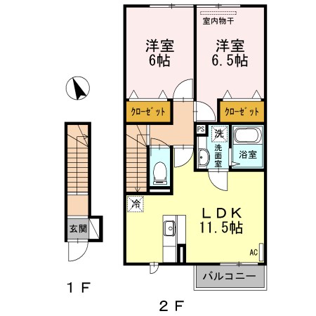 鹿児島県指宿市十町552-3 間取り