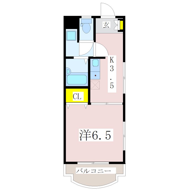 鹿児島県鹿児島市錦江台３丁目1-16 間取り