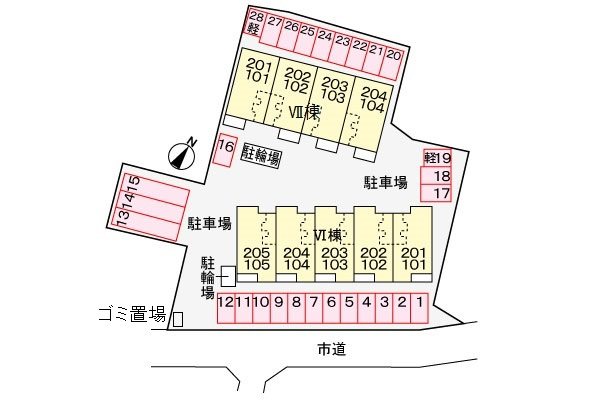 鹿児島県指宿市大牟礼２丁目34-23 エントランス