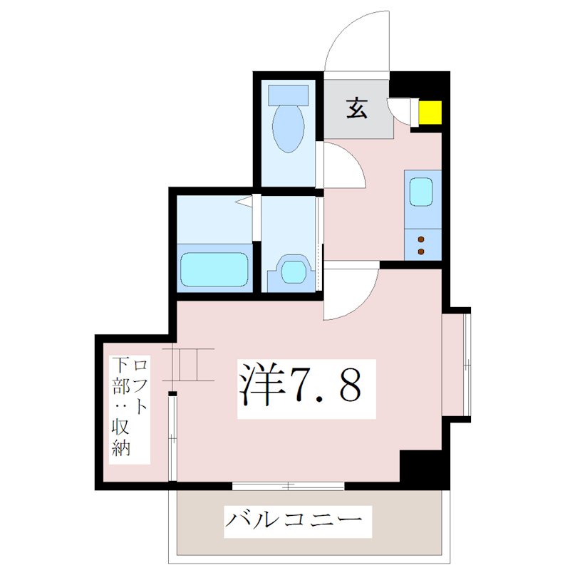 鹿児島県鹿児島市南郡元町2-32 間取り