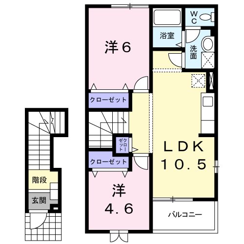 鹿児島県鹿児島市下福元町8991 間取り