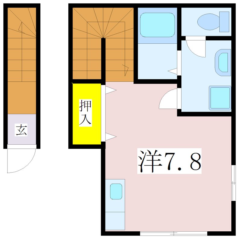 鹿児島県鹿児島市荒田２丁目55-15 間取り