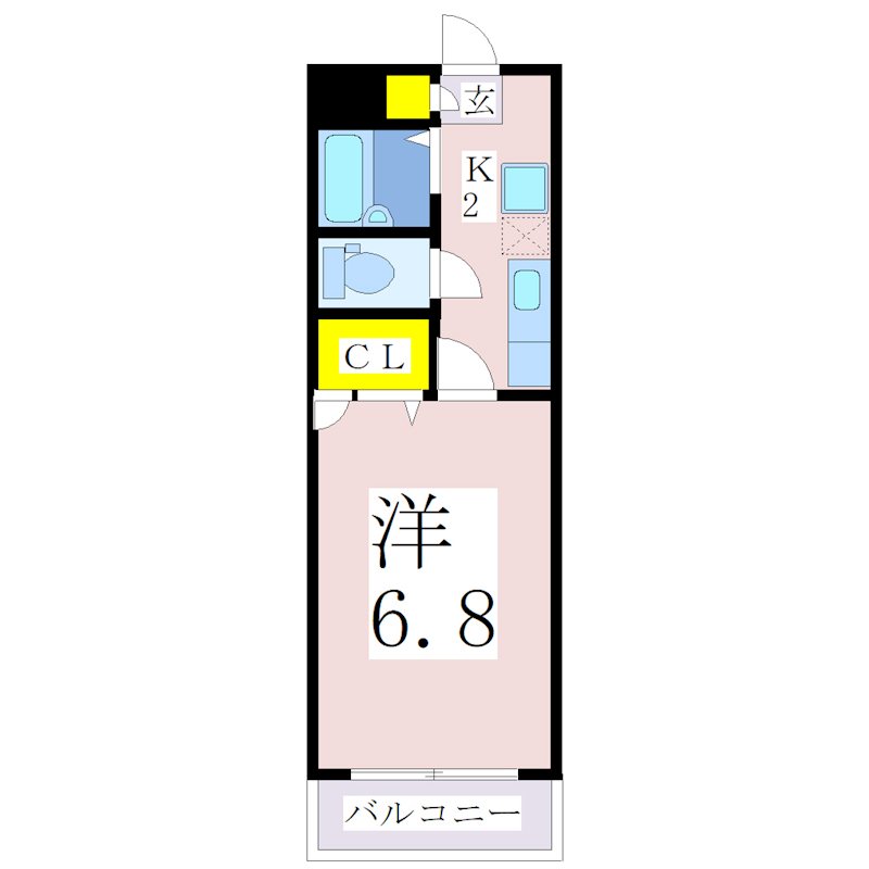 鹿児島県鹿児島市紫原５丁目3-3 間取り
