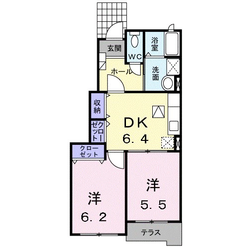鹿児島県南さつま市金峰町尾下2848-1 間取り