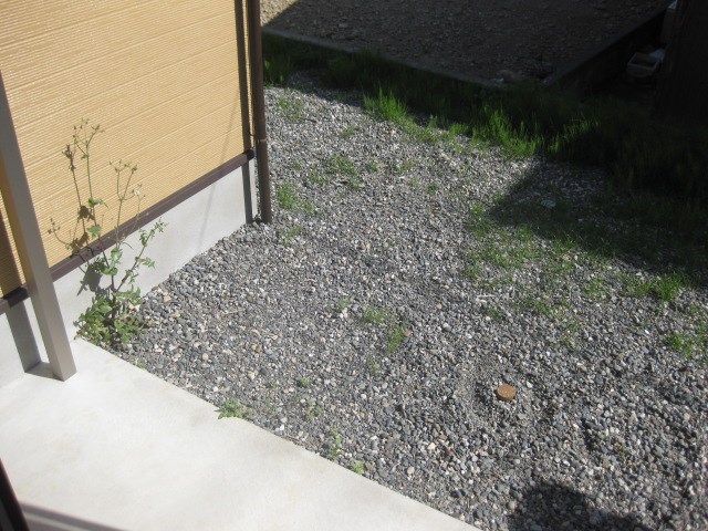 アリスとカンのいえ  ベランダ