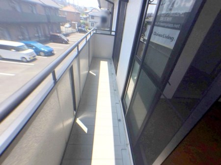 メルベーユB ベランダ