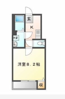 クレフラスト初生 間取り図