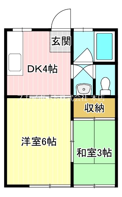 花島ハイツ 間取り