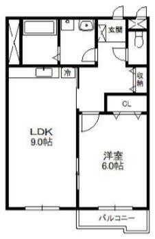 イーストヒル２１ 202号室 間取り