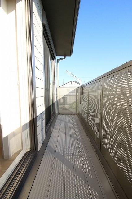 ワンハート有玉 ベランダ