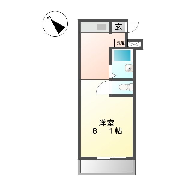 メゾンドール高丘 間取り