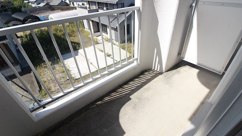舘山寺ニューハイツ ベランダ