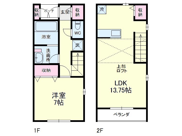 ラルーチェ有玉 間取り