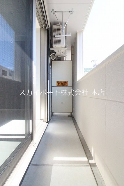 ハピネスコート ベランダ