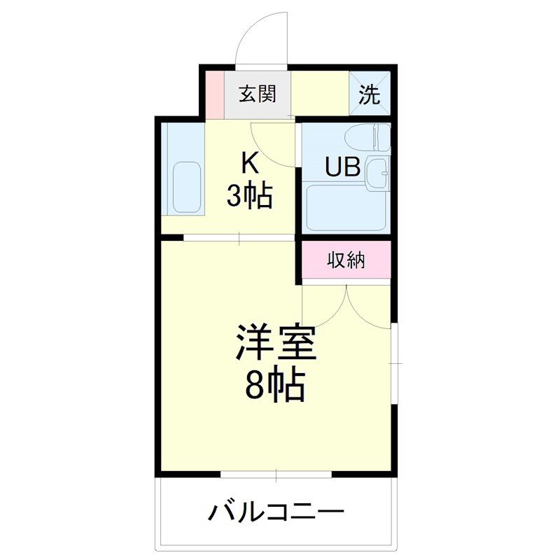アパルトーノイン 301号室 間取り