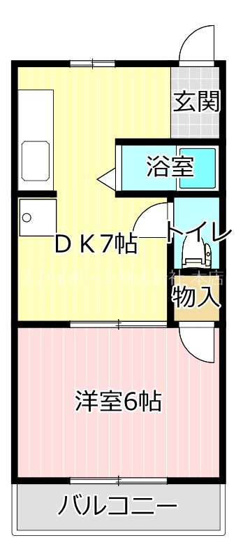 シティハイム高丘 間取り