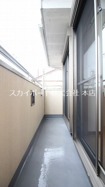 リバーコート泉 ベランダ