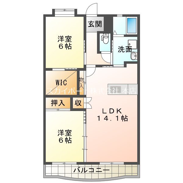 ヴィラージュ 間取り