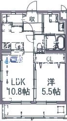 aritama-so 206号室 間取り